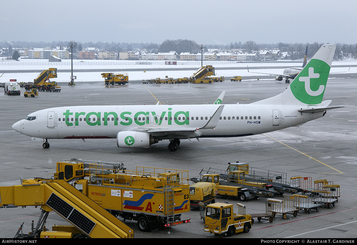 Aircraft Photo of PH-HSW | Boeing 737-8K2 | Transavia | AirHistory.net #543085