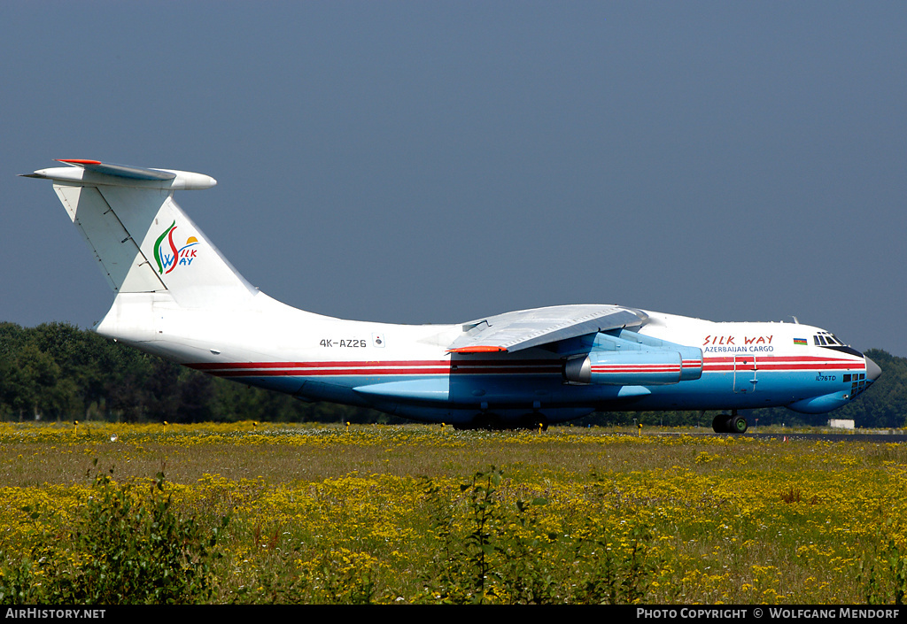Aircraft Photo of 4K-AZ26 | Ilyushin Il-76TD | SilkWay Azerbaijan Cargo | AirHistory.net #543091