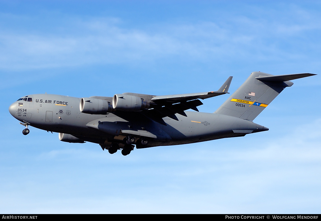 Aircraft Photo of 90-0534 / 00534 | McDonnell Douglas C-17A Globemaster III | USA - Air Force | AirHistory.net #543099