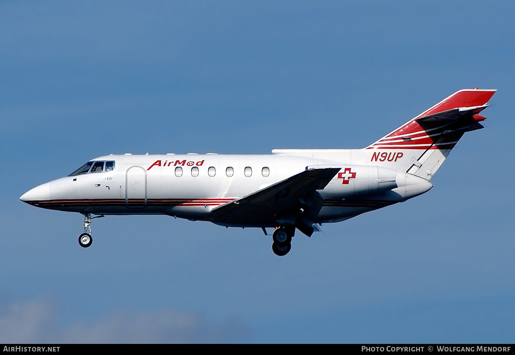 Aircraft Photo of N9UP | British Aerospace BAe-125-800A | Air Med International | AirHistory.net #543100