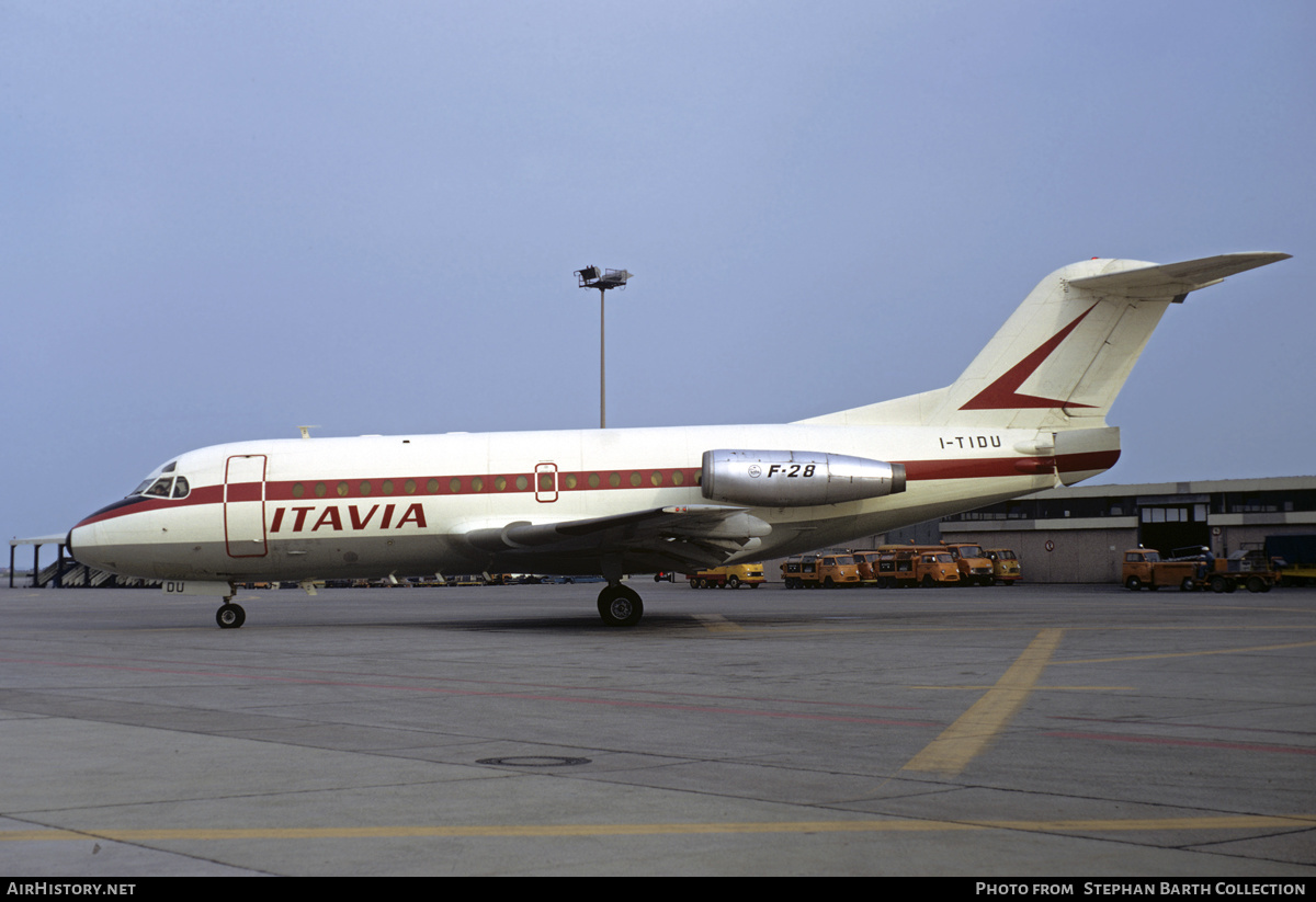Aircraft Photo of I-TIDU | Fokker F28-1000 Fellowship | Itavia | AirHistory.net #543111