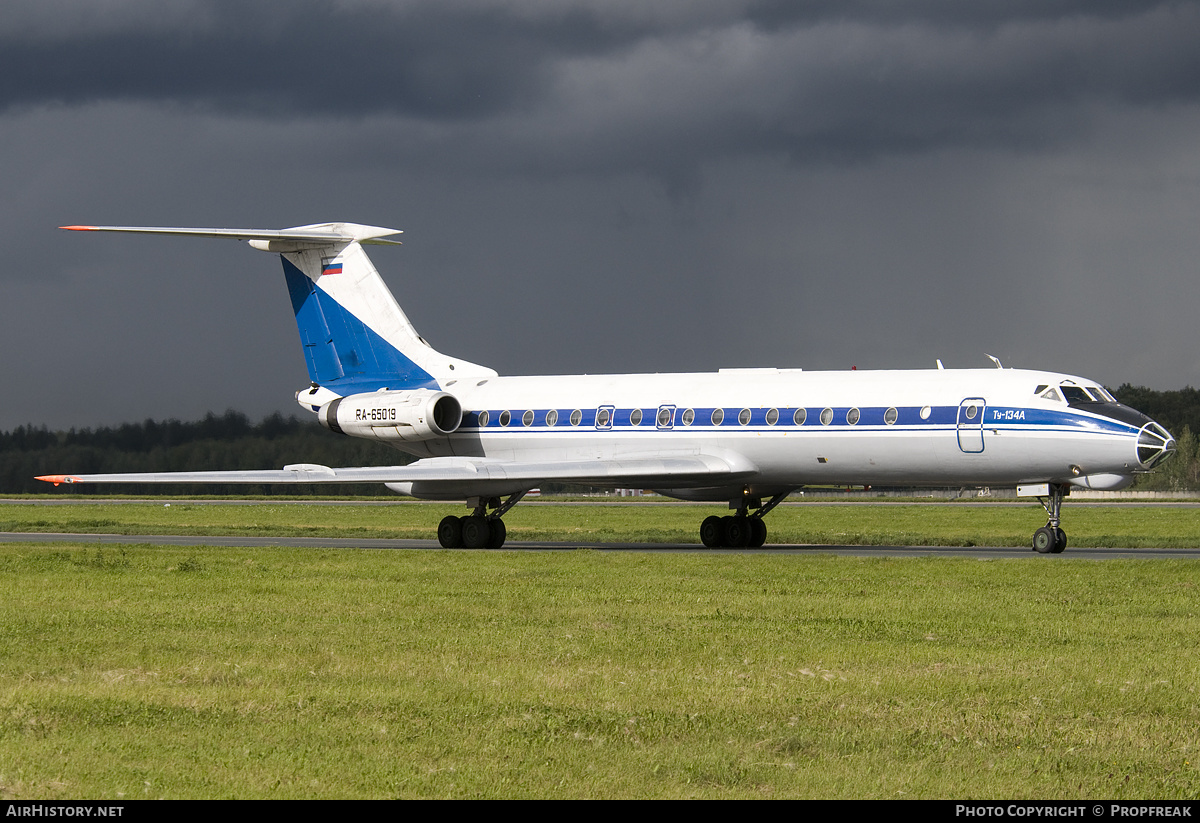 Aircraft Photo of RA-65019 | Tupolev Tu-134A-3M | AirHistory.net #543117