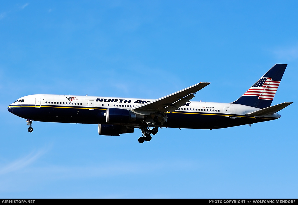 Aircraft Photo of N769NA | Boeing 767-304/ER | North American Airlines | AirHistory.net #543123