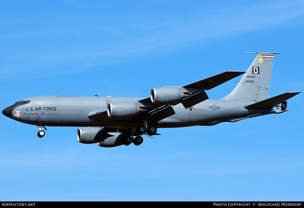 Aircraft Photo of 58-0001 / 80001 | Boeing KC-135R Stratotanker | USA - Air Force | AirHistory.net #543131