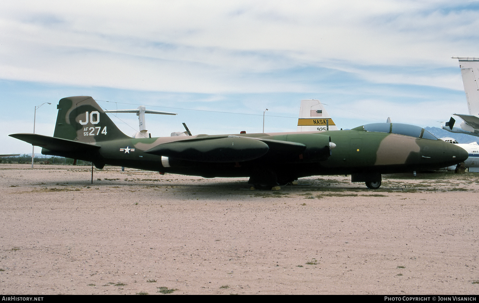 Aircraft Photo of 55-4274 / AF55-274 | Martin B-57E Canberra | USA - Air Force | AirHistory.net #543133