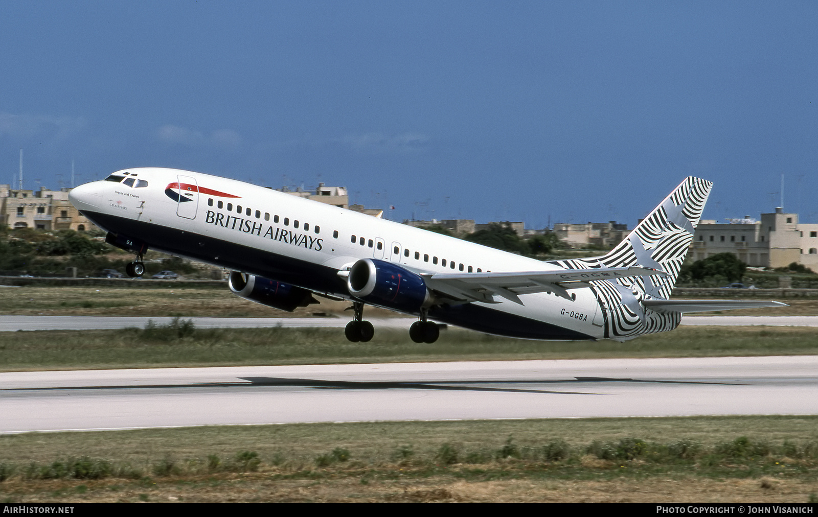 Aircraft Photo of G-OGBA | Boeing 737-4S3 | British Airways | AirHistory.net #543135