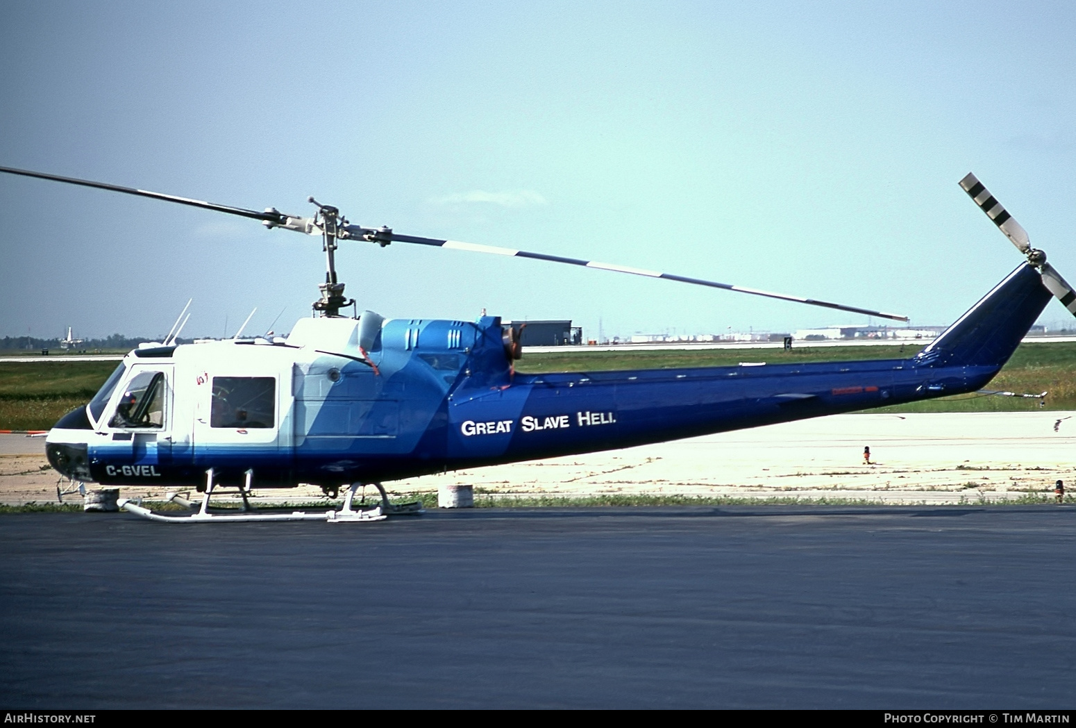 Aircraft Photo of C-GVEL | Bell 204B | Great Slave Helicopters | AirHistory.net #543152