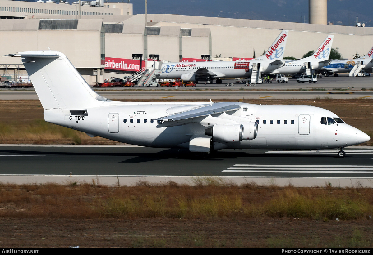 Aircraft Photo of G-TBIC | British Aerospace BAe-146-200 | Flightline | AirHistory.net #543154
