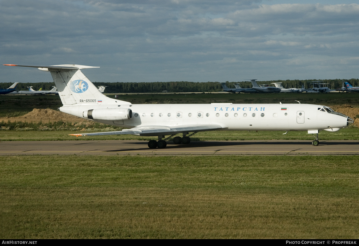 Aircraft Photo of RA-65065 | Tupolev Tu-134A-3 | Tatarstan Airlines | AirHistory.net #543172