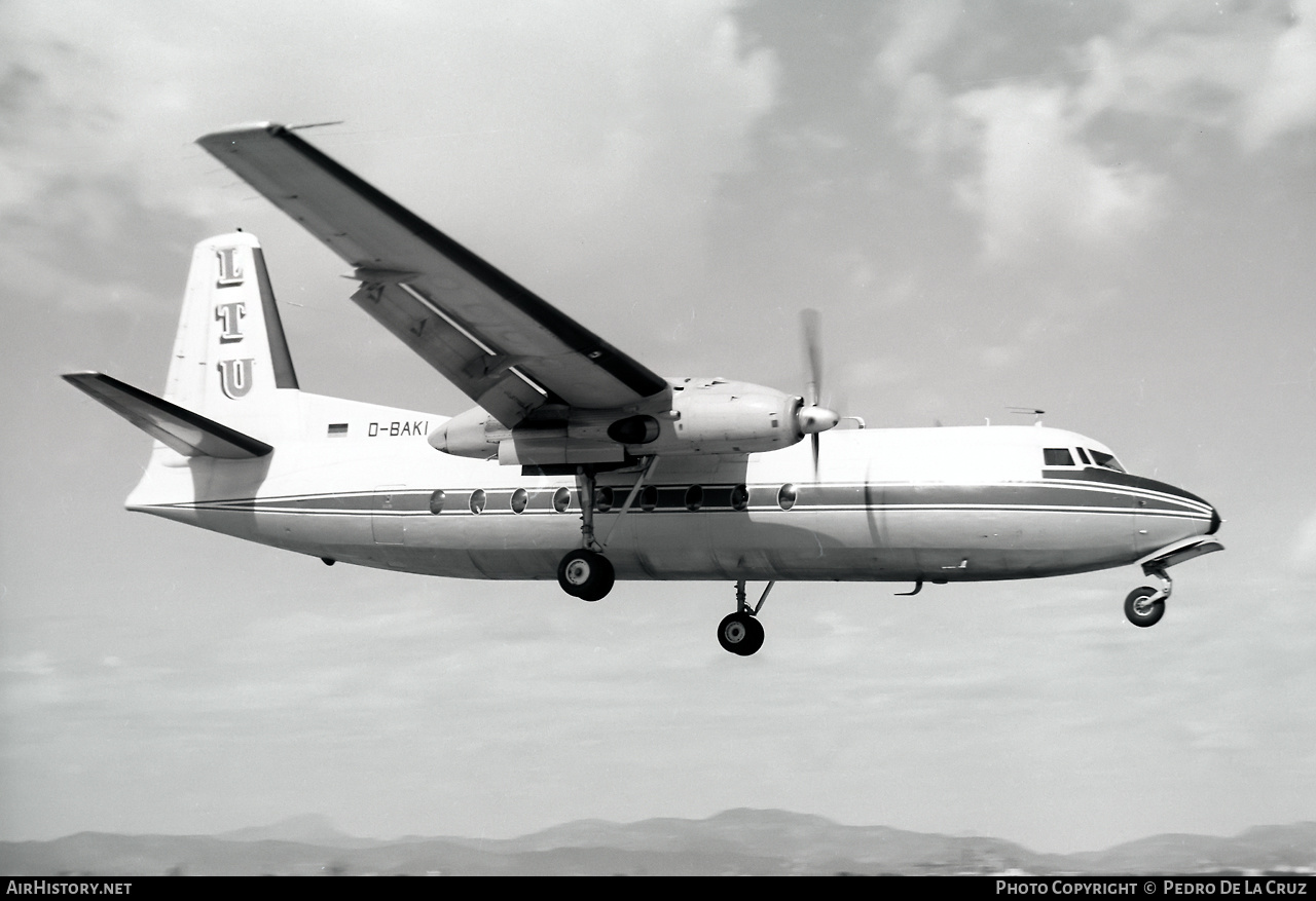 Aircraft Photo of D-BAKI | Fokker F27-100 Friendship | LTU - Lufttransport-Unternehmen | AirHistory.net #543180