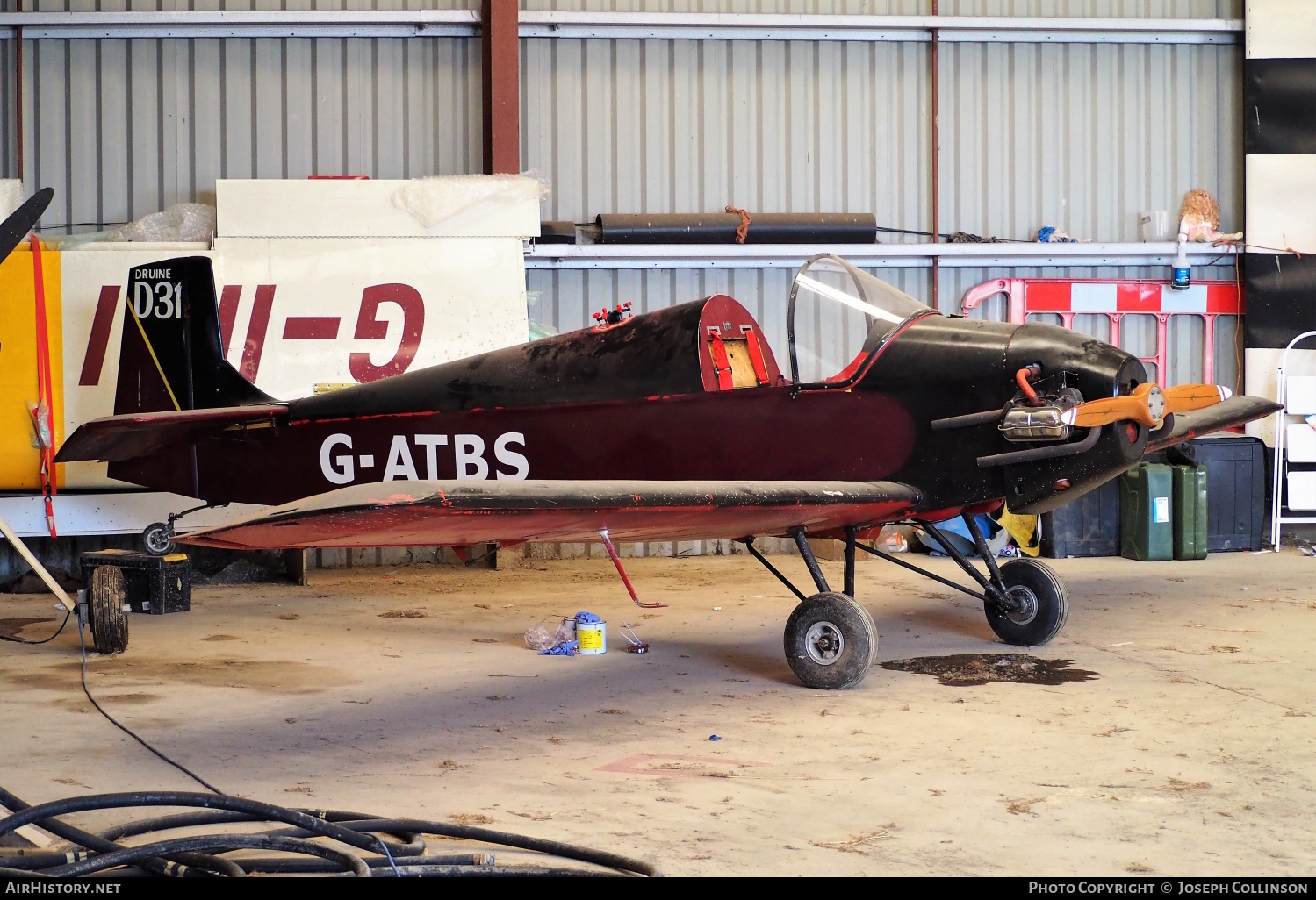 Aircraft Photo of G-ATBS | Druine D-31A Turbulent | AirHistory.net #543190
