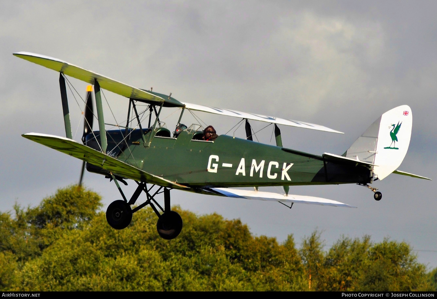 Aircraft Photo of G-AMCK | De Havilland D.H. 82A Tiger Moth | Liverpool Flying School | AirHistory.net #543211