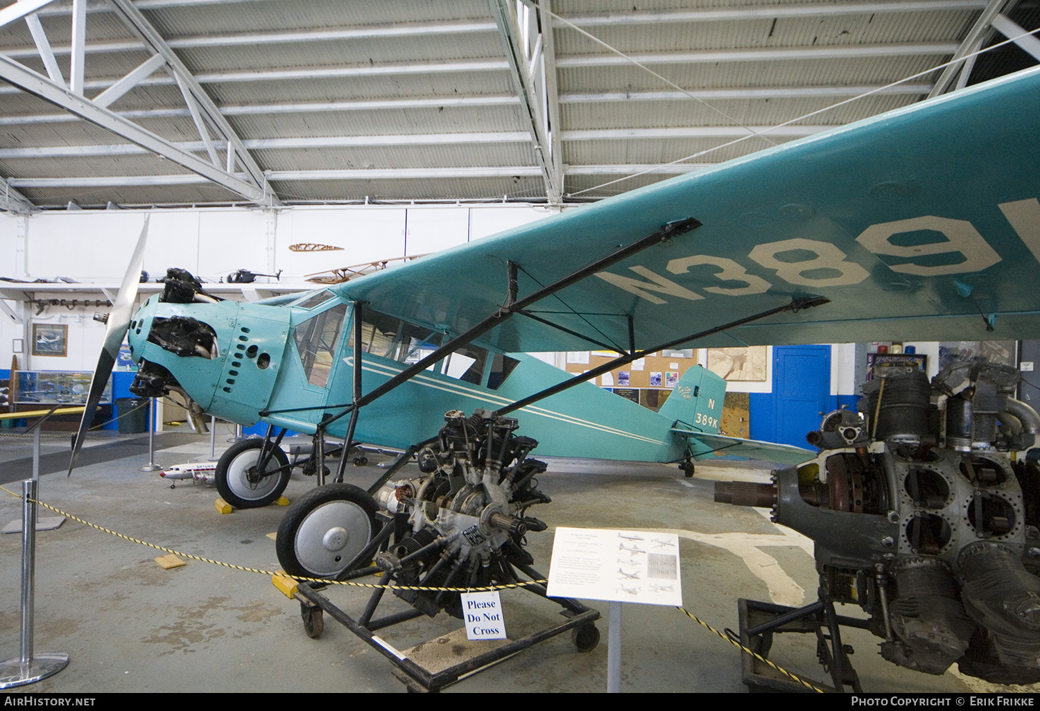 Aircraft Photo of N389K | Curtiss 50C Robin C-1 | AirHistory.net #543216