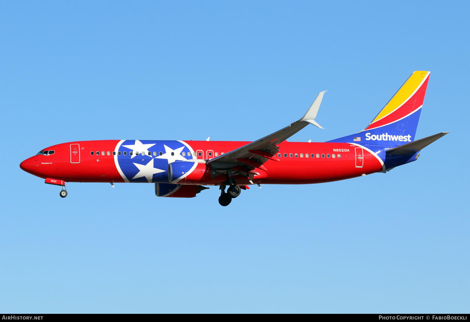 Aircraft Photo of N8620H | Boeing 737-8H4 | Southwest Airlines | AirHistory.net #543219