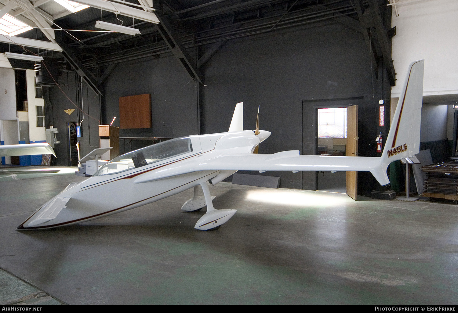 Aircraft Photo of N45LE | Rutan 33 VariEze | AirHistory.net #543234