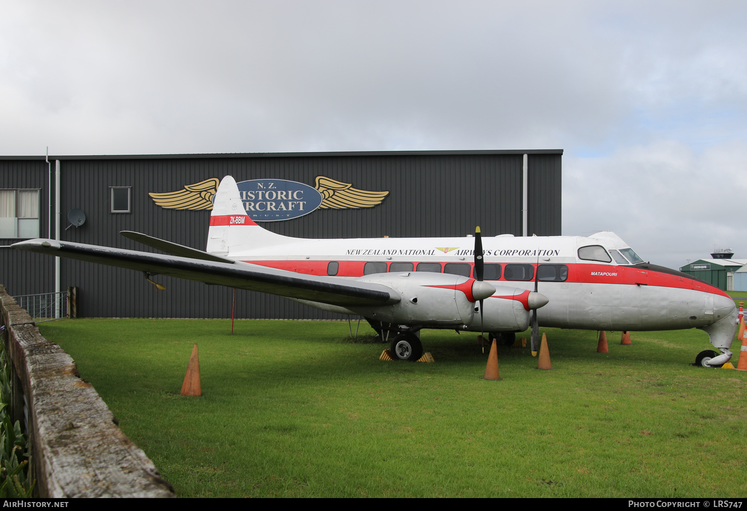 Aircraft Photo of ZK-BBM | De Havilland D.H. 114 Heron 1B | New Zealand National Airways Corporation - NAC | AirHistory.net #543254