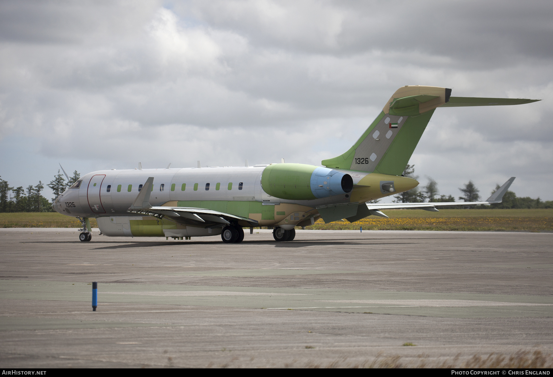 Aircraft Photo of 1326 | Bombardier Global 6000 (BD-700-1A10) | AirHistory.net #543256