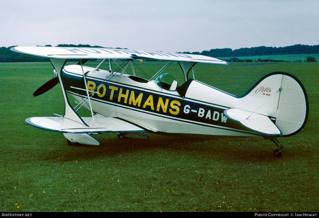 Aircraft Photo of G-BADW | Pitts S-2A Special | Rothmans International | AirHistory.net #543264