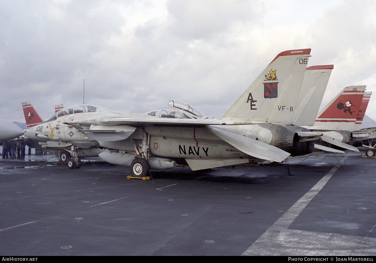 Aircraft Photo of 161861 | Grumman F-14A Tomcat | USA - Navy | AirHistory.net #543281