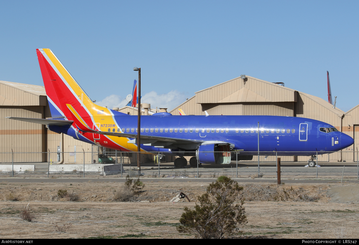 Aircraft Photo of N723SW | Boeing 737-7H4 | Southwest Airlines | AirHistory.net #543286
