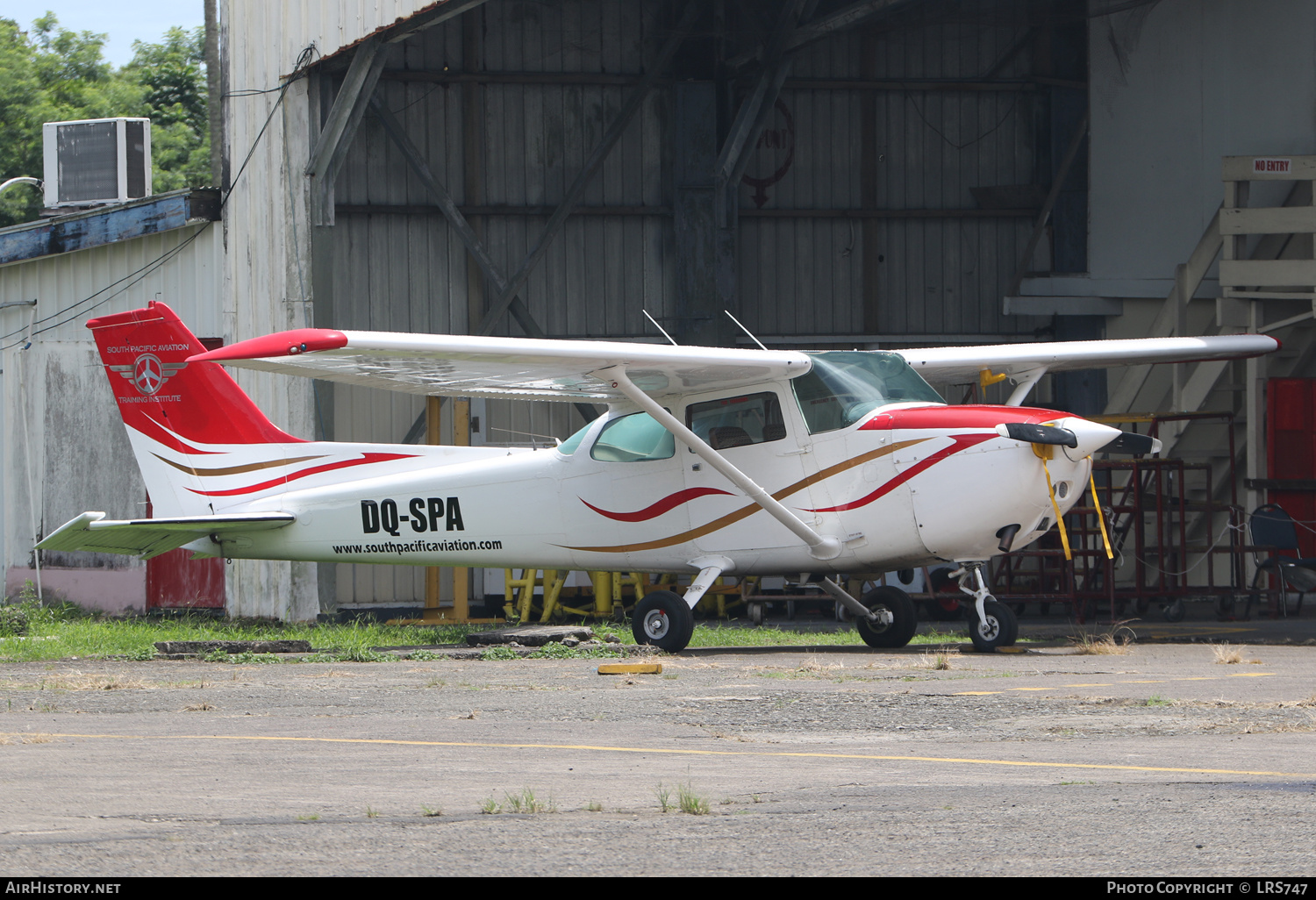 Aircraft Photo of DQ-SPA | Cessna 172N | South Pacific Aviation Training Institute | AirHistory.net #543297