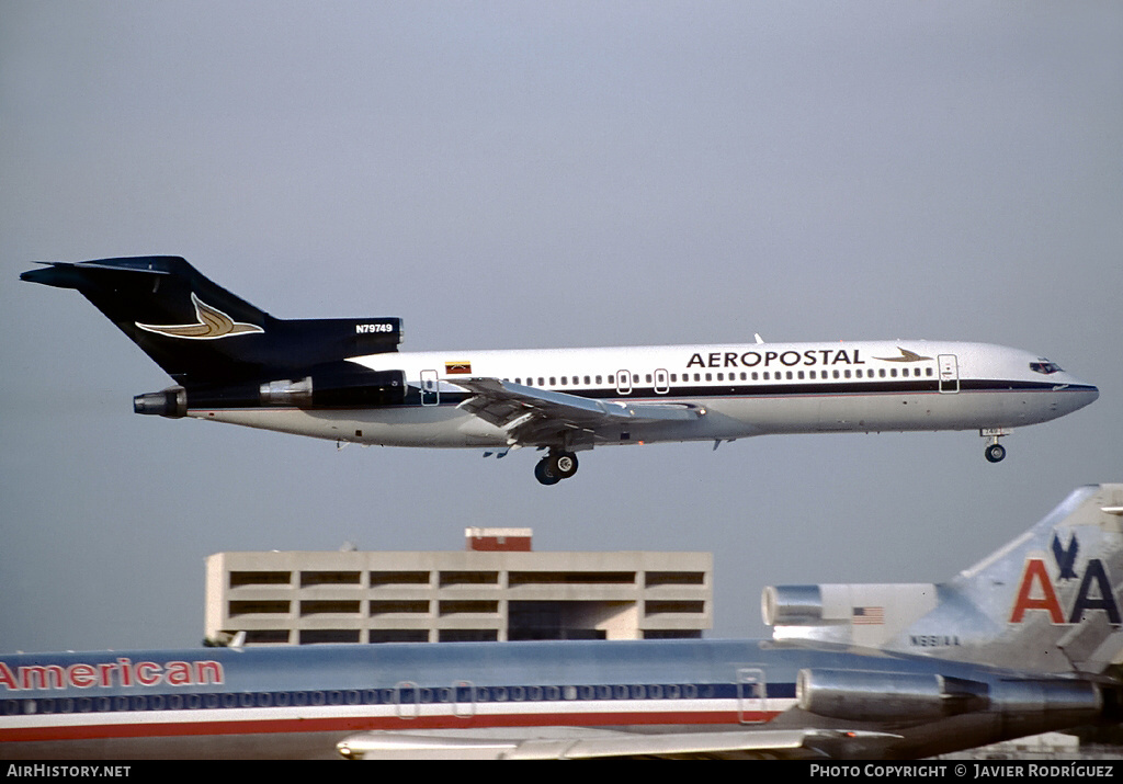 Aircraft Photo of N79749 | Boeing 727-224 | Aeropostal | AirHistory.net #543312