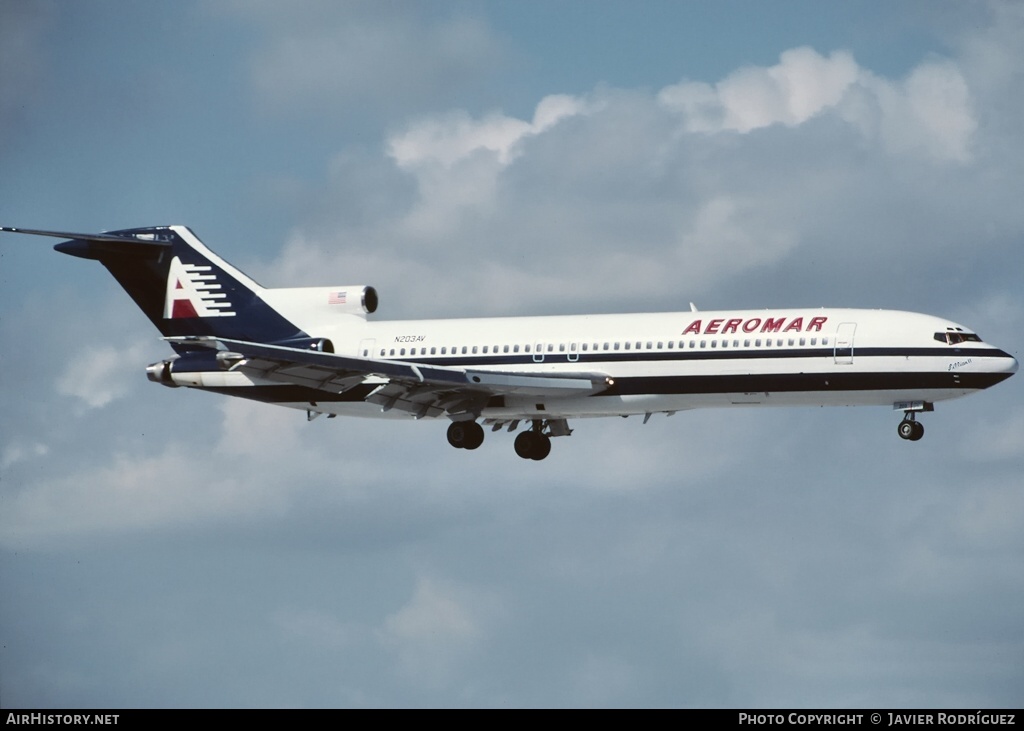 Aircraft Photo of N203AV | Boeing 727-259/Adv | Aeromar Líneas Aéreas Dominicanas | AirHistory.net #543332