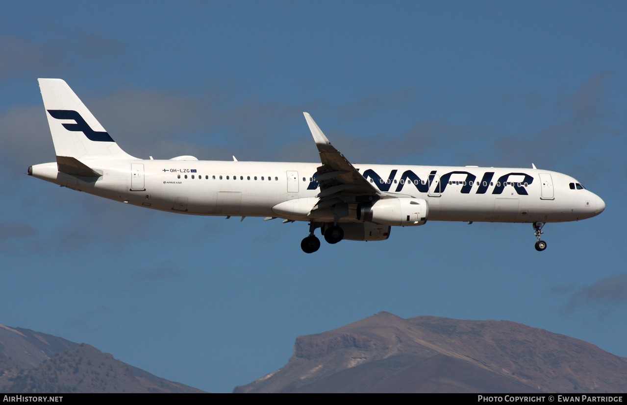 Aircraft Photo of OH-LZG | Airbus A321-231 | Finnair | AirHistory.net #543350