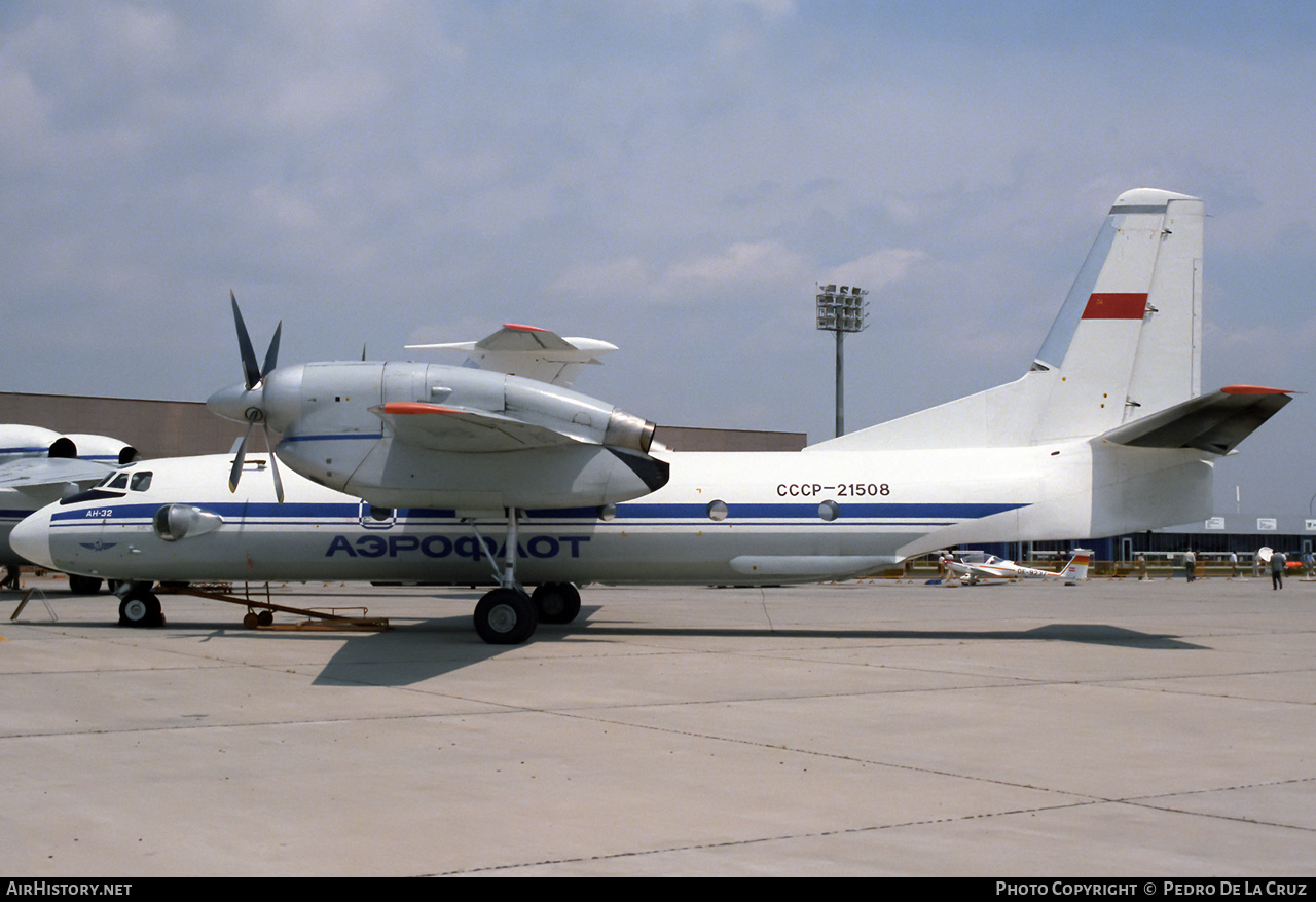 Aircraft Photo of CCCP-21508 | Antonov An-32 | Aeroflot | AirHistory.net #543372