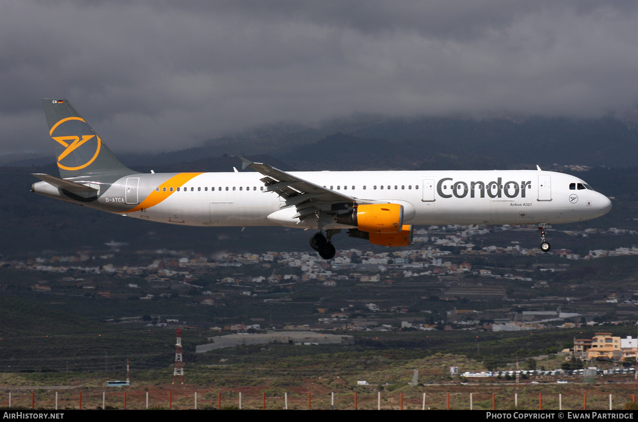 Aircraft Photo of D-ATCA | Airbus A321-211 | Condor Flugdienst | AirHistory.net #543389