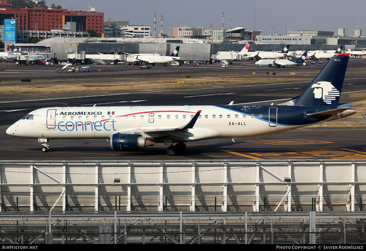 Aircraft Photo of XA-ALL | Embraer 190LR (ERJ-190-100LR) | AeroMéxico Connect | AirHistory.net #543390