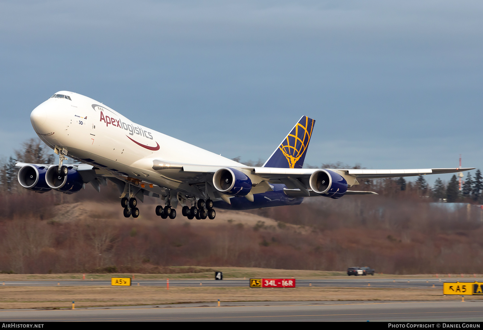 Aircraft Photo of N863GT | Boeing 747-87UF/SCD | Apex Logistics | AirHistory.net #543393