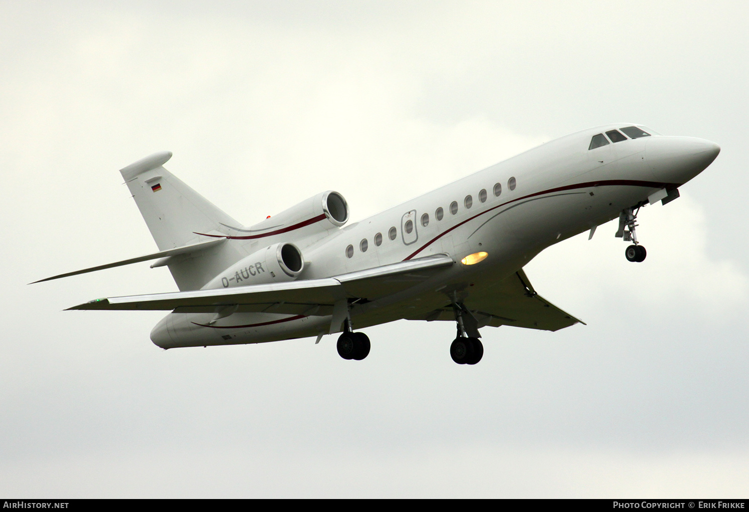 Aircraft Photo of D-AUCR | Dassault Falcon 900DX | AirHistory.net #543396