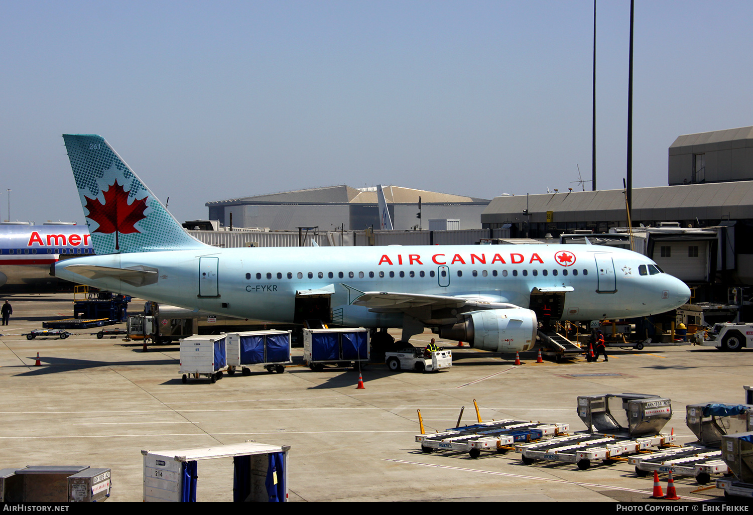 Aircraft Photo of C-FYKR | Airbus A319-114 | Air Canada | AirHistory.net #543397