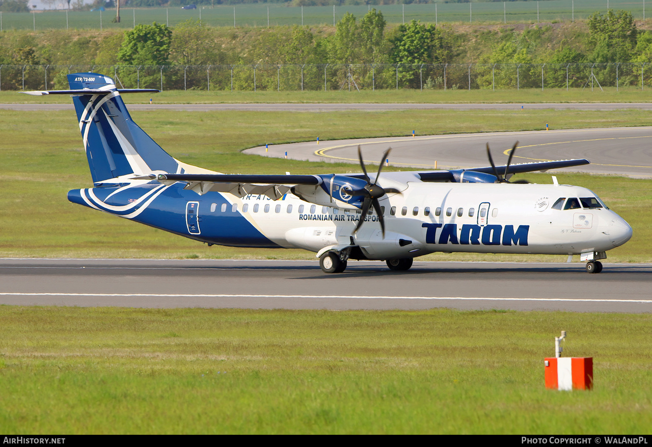 Aircraft Photo of YR-ATJ | ATR ATR-72-600 (ATR-72-212A) | TAROM - Transporturile Aeriene Române | AirHistory.net #543404