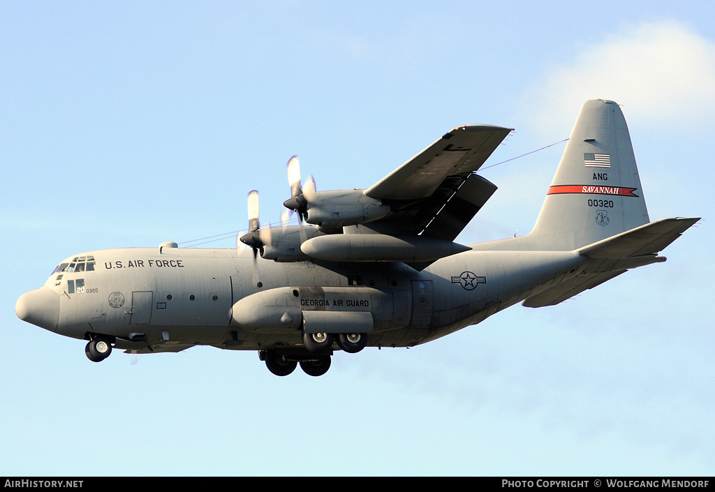Aircraft Photo of 80-0320 / 00320 | Lockheed C-130H Hercules | USA - Air Force | AirHistory.net #543412