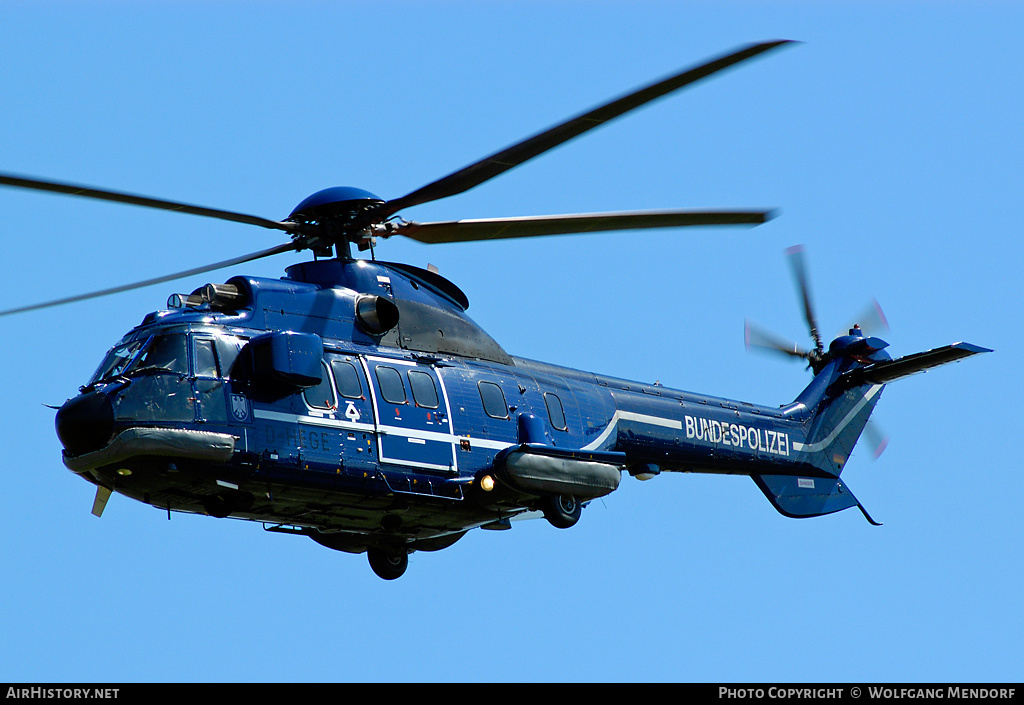 Aircraft Photo of D-HEGE | Aerospatiale AS-332L Super Puma | Bundespolizei | AirHistory.net #543417