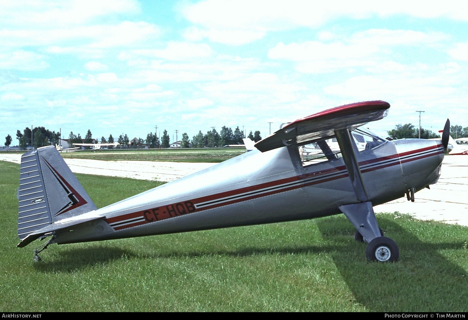 Aircraft Photo of CF-HQB | Luscombe 8A | AirHistory.net #543433