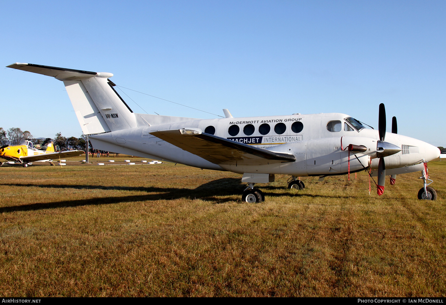 Aircraft Photo of VH-NSN | Beech B200 Super King Air | McDermott Aviation | AirHistory.net #543448