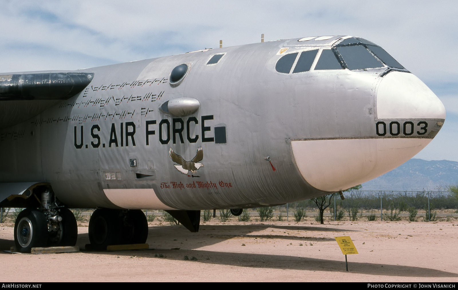 Aircraft Photo of 52-003 / 0-20003 | Boeing NB-52A Stratofortress | USA - Air Force | AirHistory.net #543463