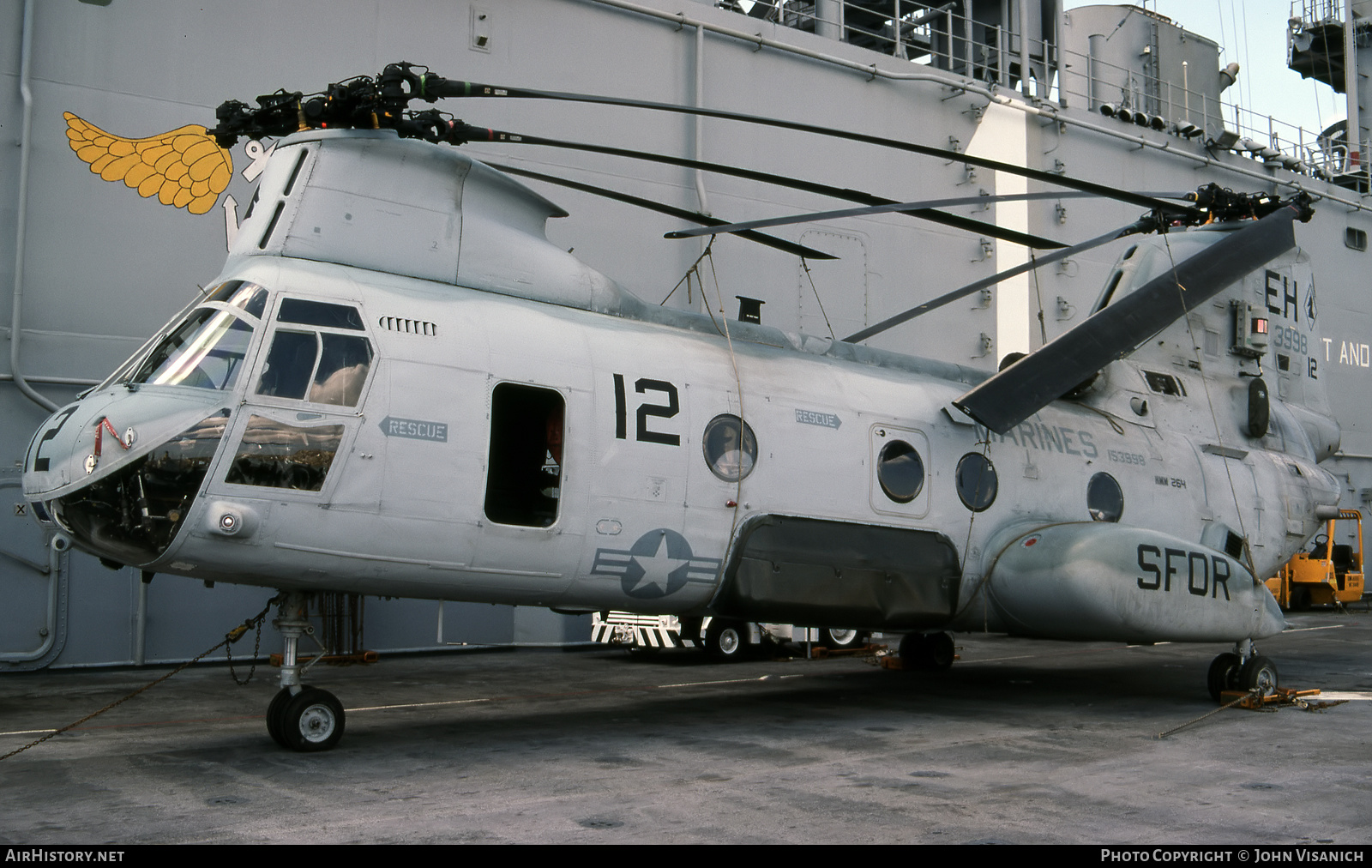 Aircraft Photo of 153998 | Boeing Vertol CH-46E Sea Knight | USA - Marines | AirHistory.net #543464