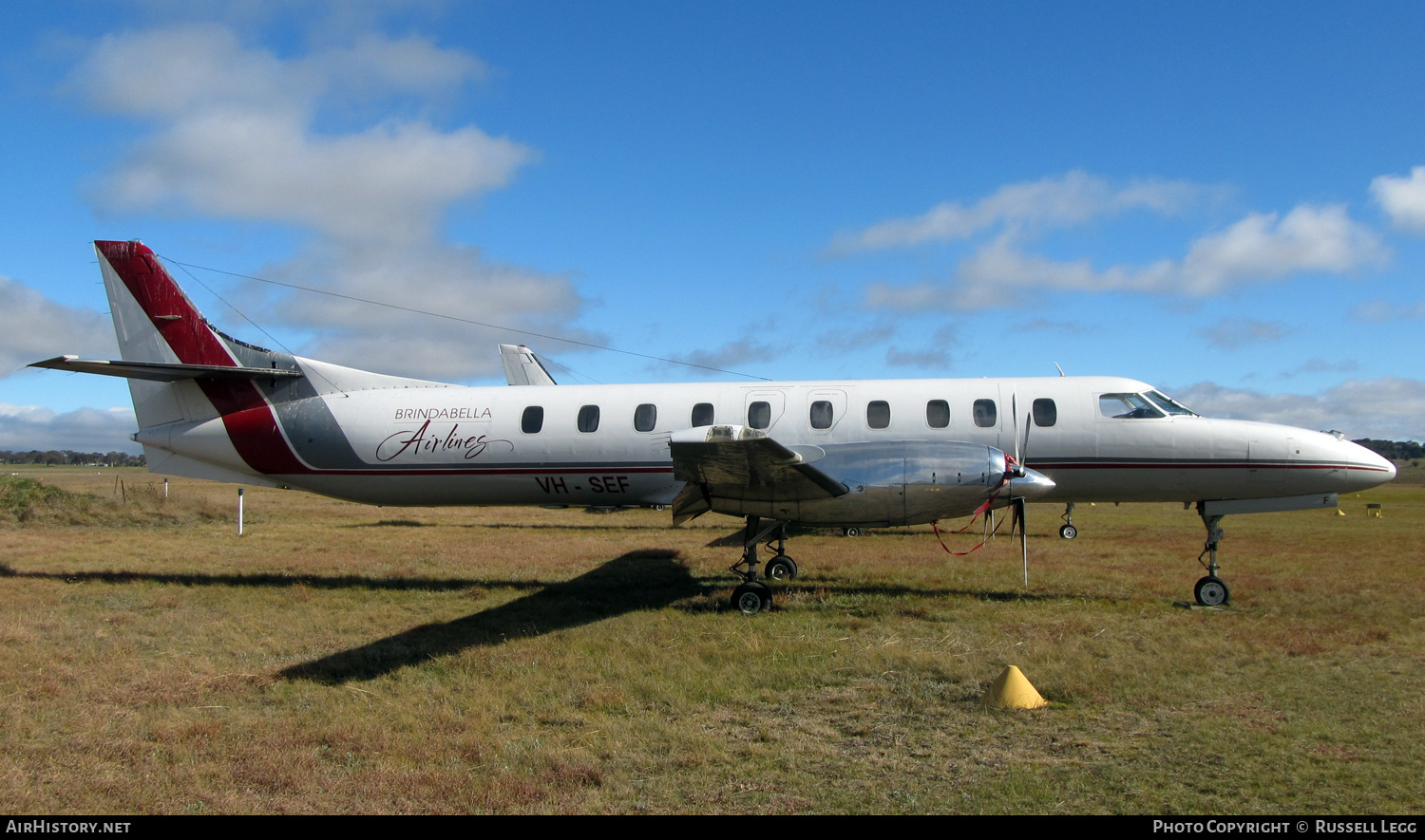 Aircraft Photo of VH-SEF | Fairchild Swearingen SA-227AC Metro III | Brindabella Airlines | AirHistory.net #543471