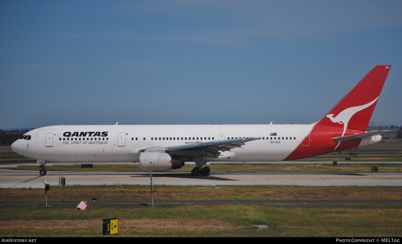 Aircraft Photo of VH-ZXG | Boeing 767-336/ER | Qantas | AirHistory.net #543473