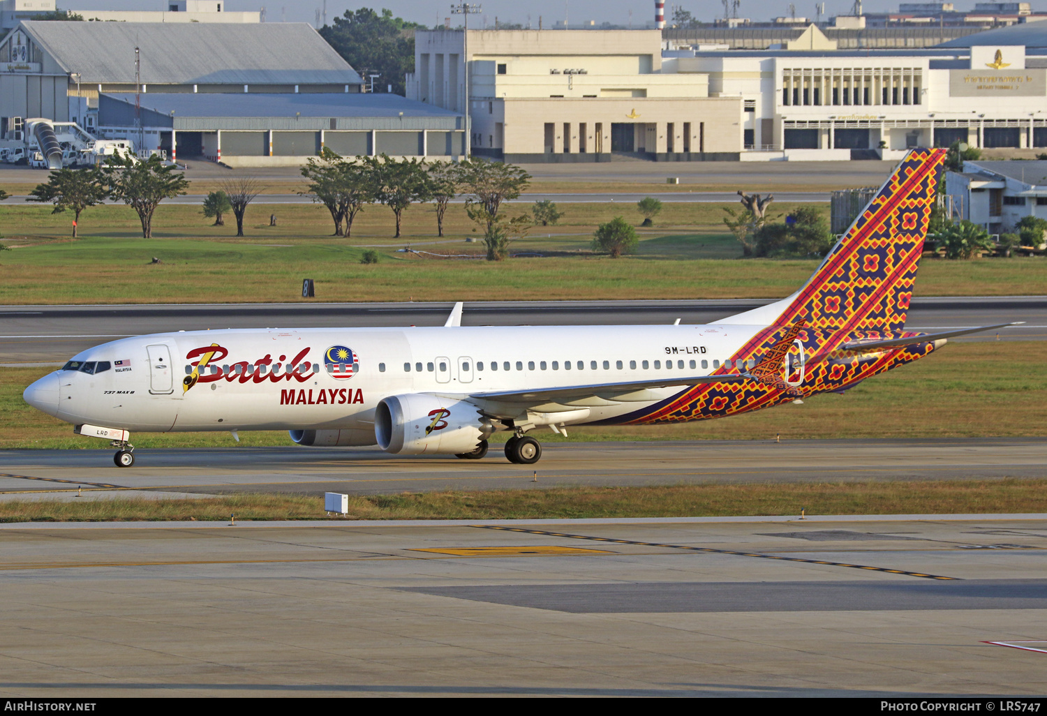 Aircraft Photo of 9M-LRD | Boeing 737-8 Max 8 | Batik Air Malaysia | AirHistory.net #543476