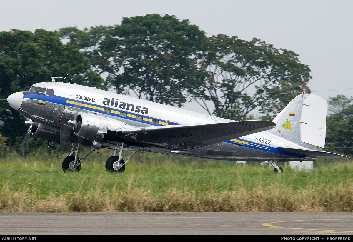 Aircraft Photo of HK-122 | Douglas C-47 Skytrain | Aliansa | AirHistory.net #543507
