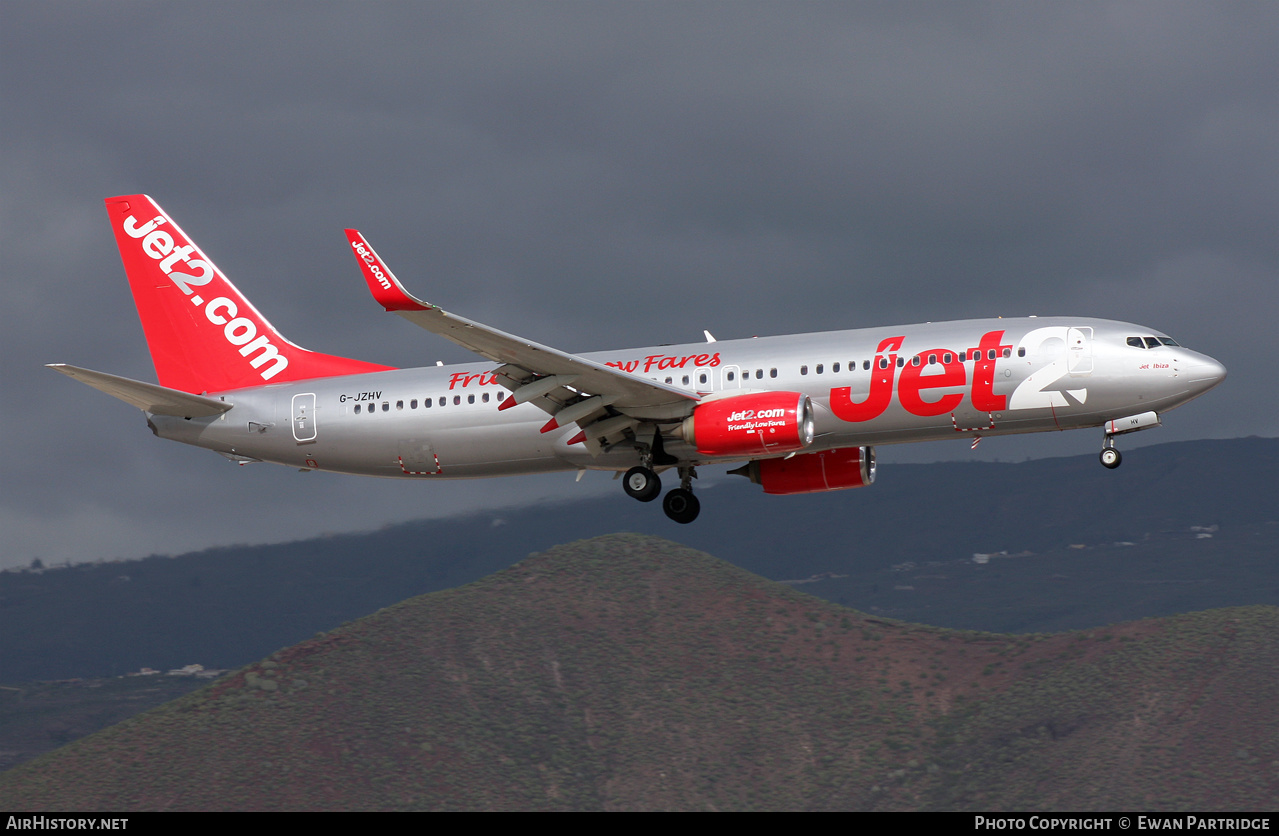 Aircraft Photo of G-JZHV | Boeing 737-800 | Jet2 | AirHistory.net #543521