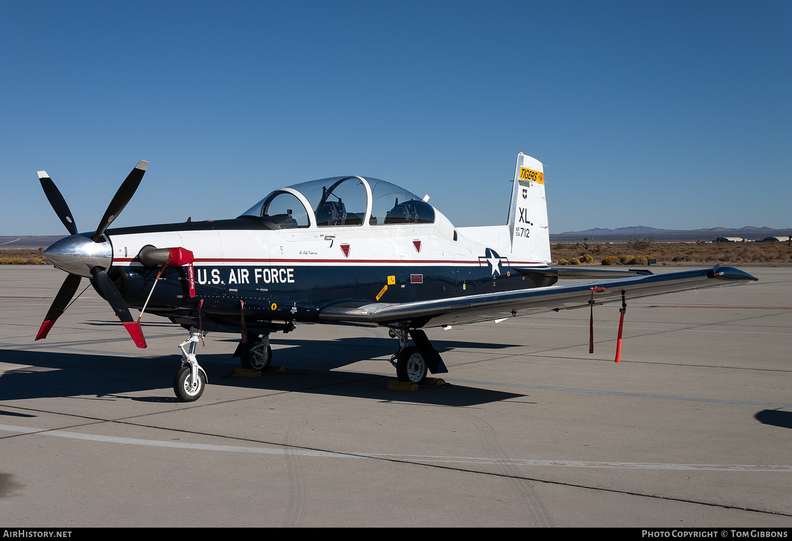 Aircraft Photo of 04-3712 / AF04-712 | Raytheon T-6A Texan II | USA - Air Force | AirHistory.net #543552