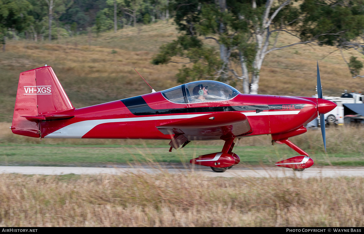 Aircraft Photo of VH-XGS | Van's RV-6A | AirHistory.net #543569