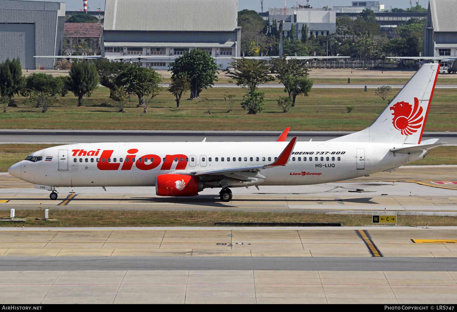 Aircraft Photo of HS-LUQ | Boeing 737-8GP | Thai Lion Air | AirHistory.net #543570