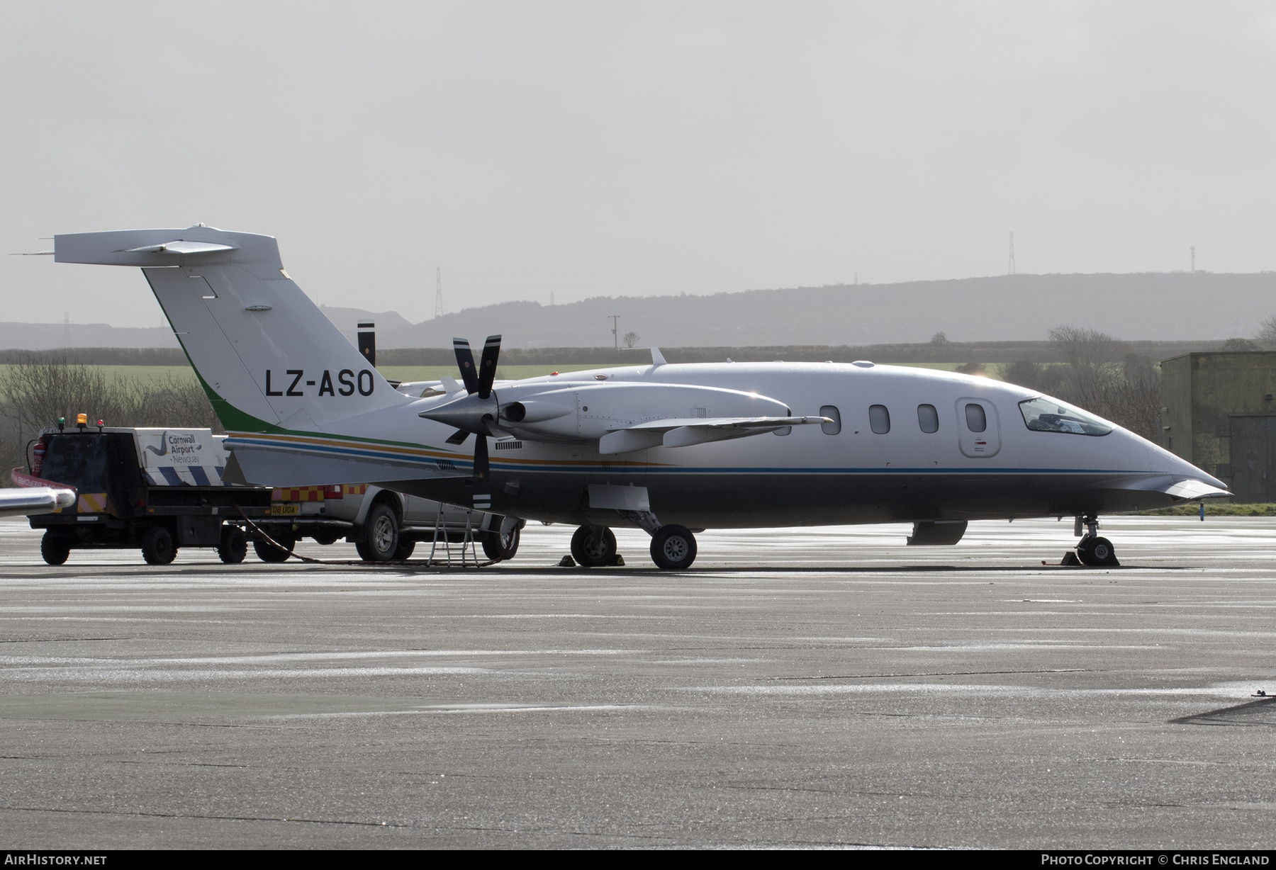 Aircraft Photo of LZ-ASO | Piaggio P-180 Avanti II | AirHistory.net #543602